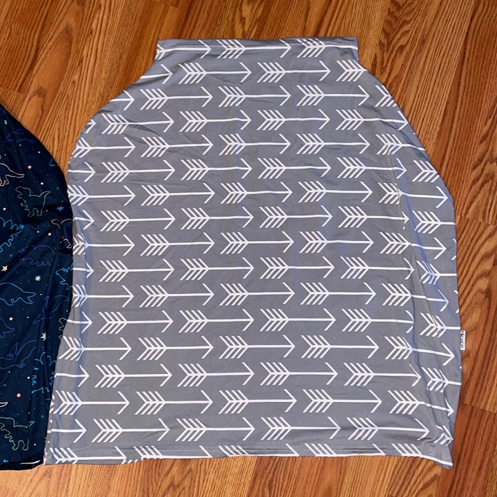 Stretchy Baby Car Seat Cover for Baby Boys or Girls Nursing, Highchair Cover
